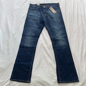 NWT Levi's 527 Slim Bootcut Jeans Mens Size 36x34 Blue Boot Cut